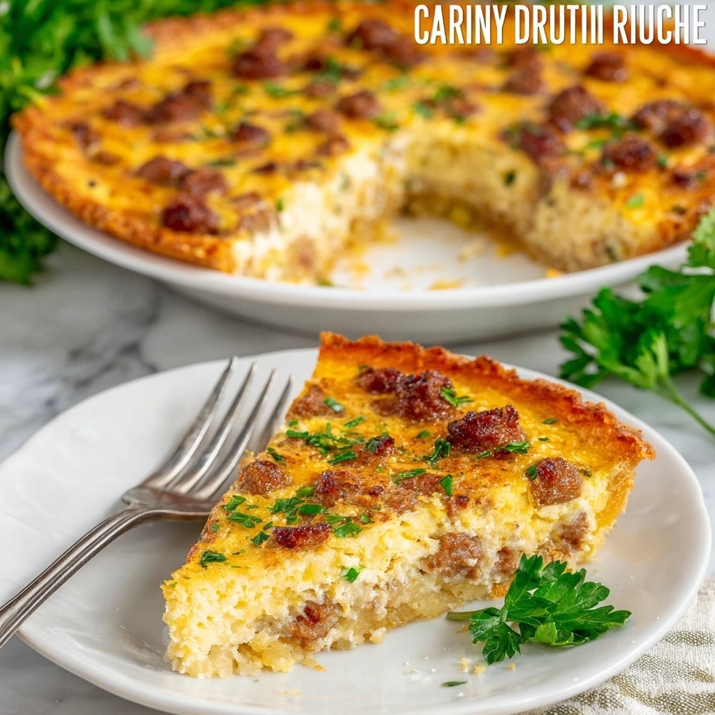 Cajun Quiche Recipe
