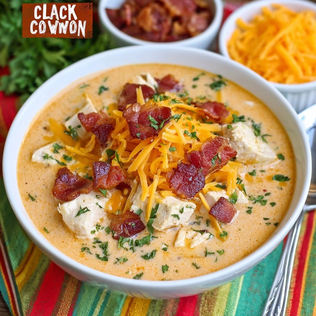 Slow Cooker Low-Carb Crack Chicken Soup Recipe