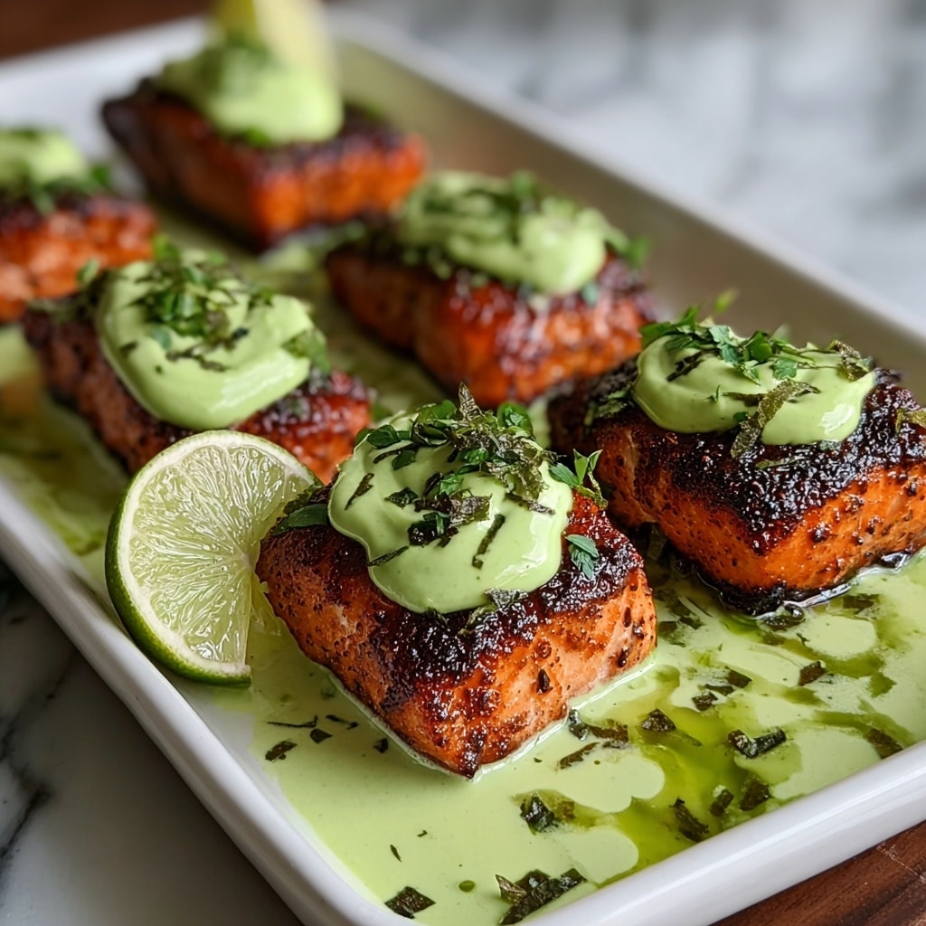 Cajun Salmon with Avocado Lime Salsa Recipe