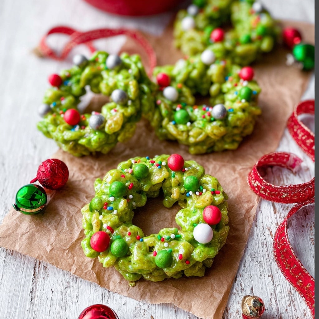 Cornflake Christmas Wreath Cookies Recipe