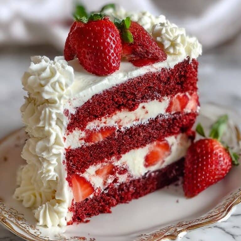 Strawberry Earthquake Cake Recipe