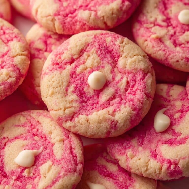Strawberry Cake Mix Cookies Recipe