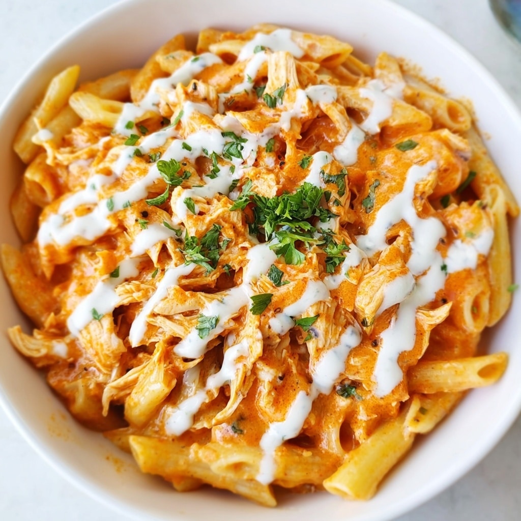 Buffalo Chicken Pasta Recipe 5 Buffalo Chicken Pasta Recipe - Recipe Image