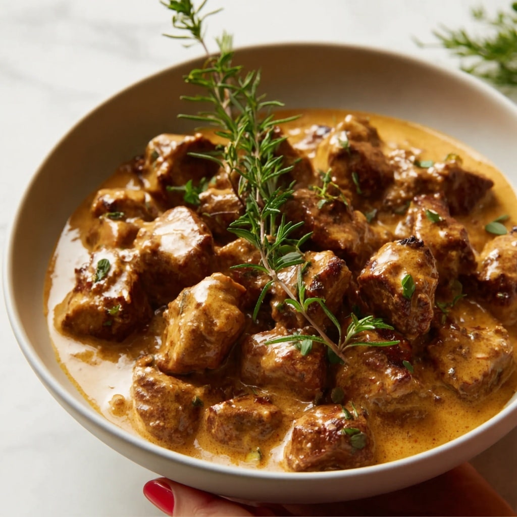 Creamy Chicken Livers Recipe