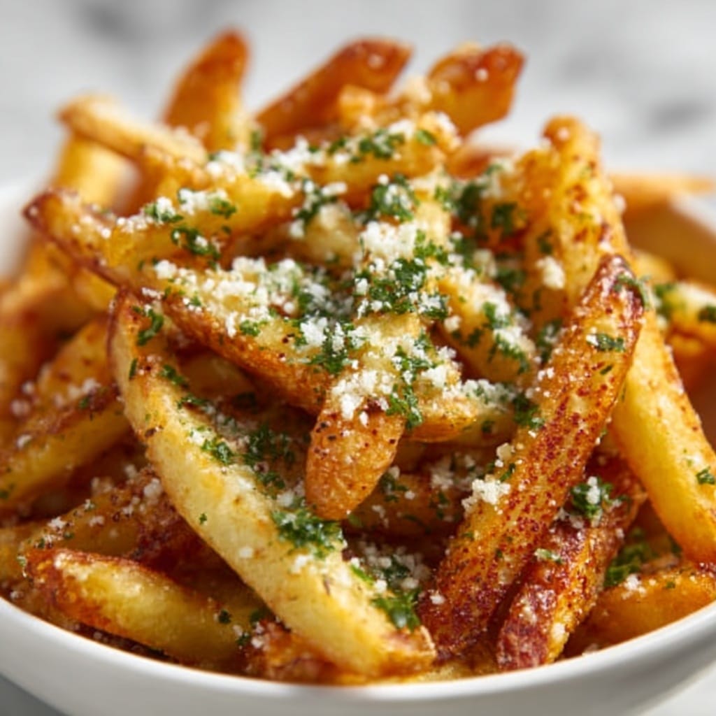 Crispy Air Fryer Garlic Fries: The Ultimate Seasoned Potato Snack Recipe 6 Crispy Air Fryer Garlic Fries: The Ultimate Seasoned Potato Snack Recipe - Recipe Image