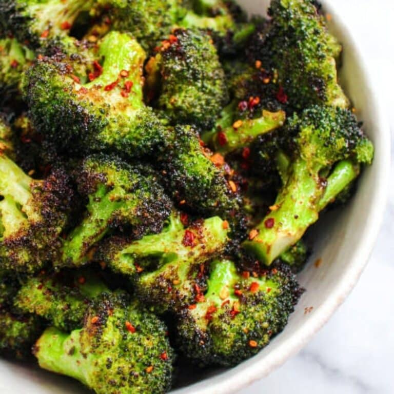 Spicy Roasted Broccoli Recipe