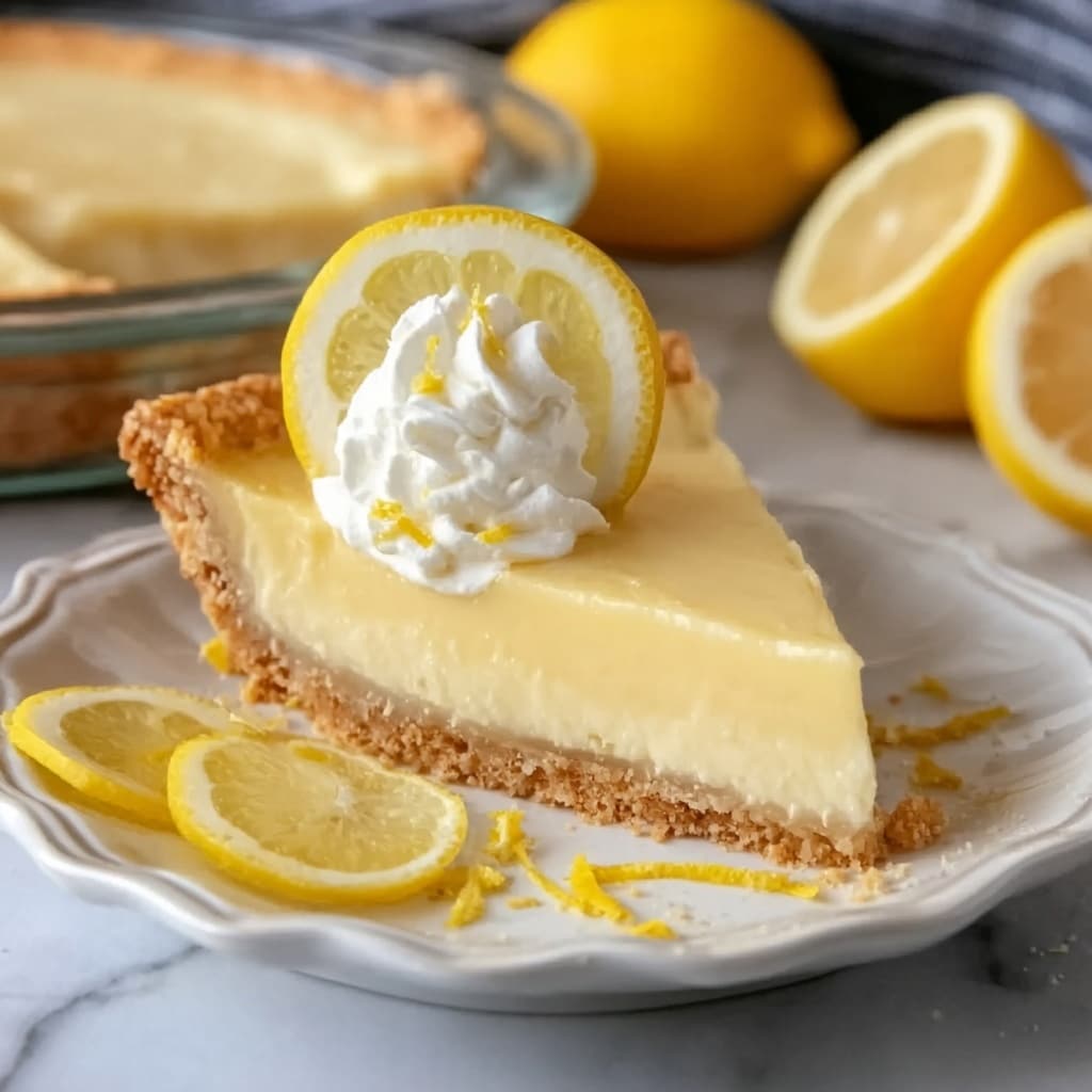 Easy Lemon Cream Pie Recipe 5 Easy Lemon Cream Pie Recipe - Recipe Image