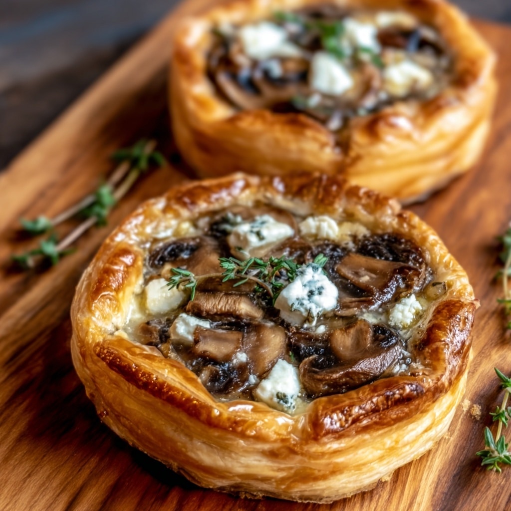 Mushroom Shallot and Herbed Goat Cheese Tarts Recipe 5 Mushroom Shallot and Herbed Goat Cheese Tarts Recipe - Recipe Image