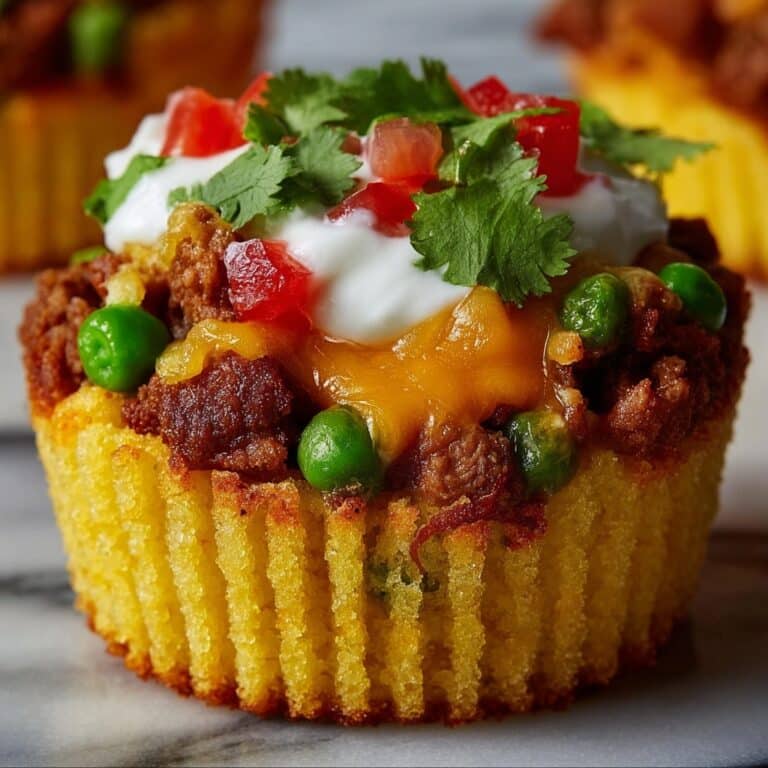 Taco Cupcakes Recipe