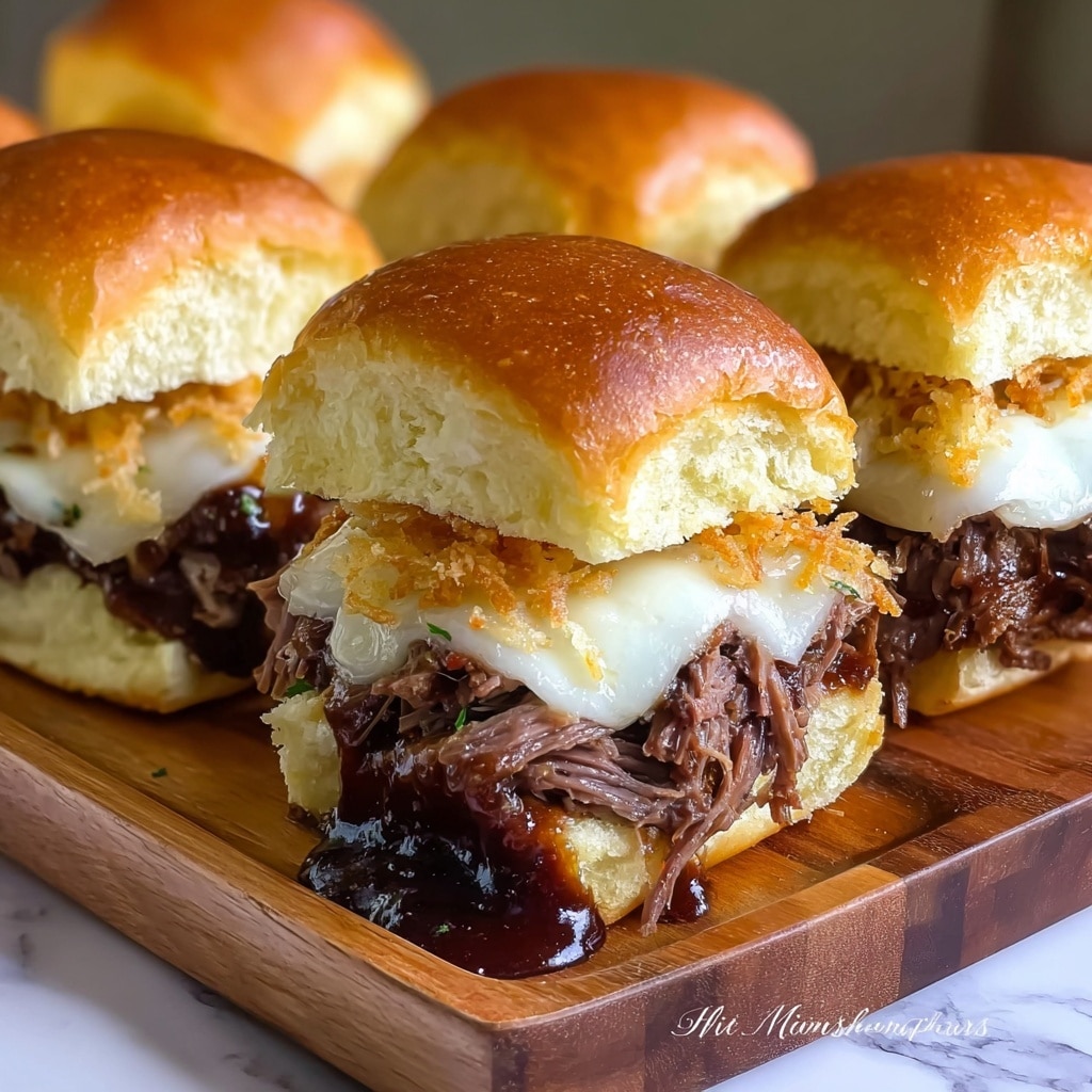 Easy French Dip Sliders Recipe