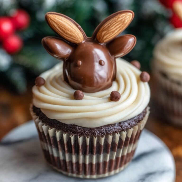 Easy Reindeer Cupcakes Recipe