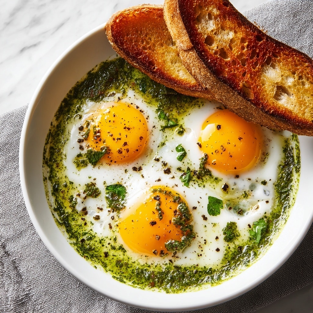 Pesto Eggs Recipe