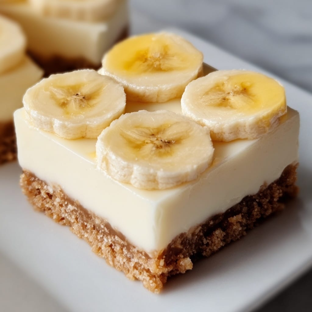 Banana Pudding Cheesecake Squares Recipe 5 Banana Pudding Cheesecake Squares Recipe - Recipe Image