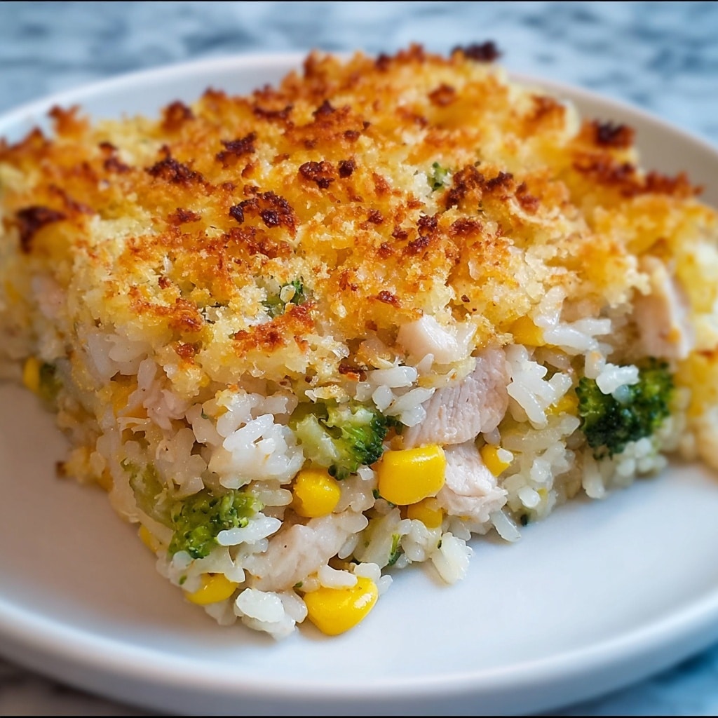 Rotisserie Chicken and Rice Casserole Recipe 5 Rotisserie Chicken and Rice Casserole Recipe - Recipe Image