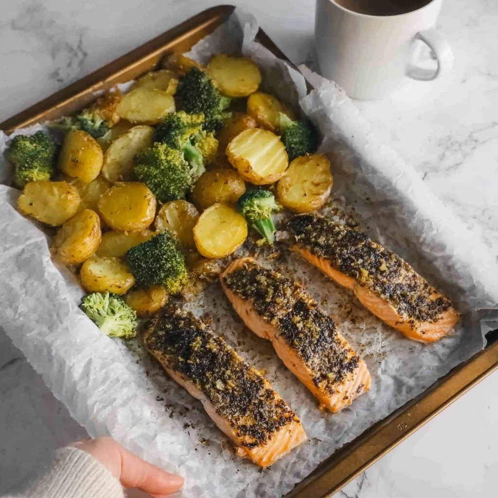 Everything Bagel Sheet Pan Salmon Recipe 5 Everything Bagel Sheet Pan Salmon Recipe - Recipe Image