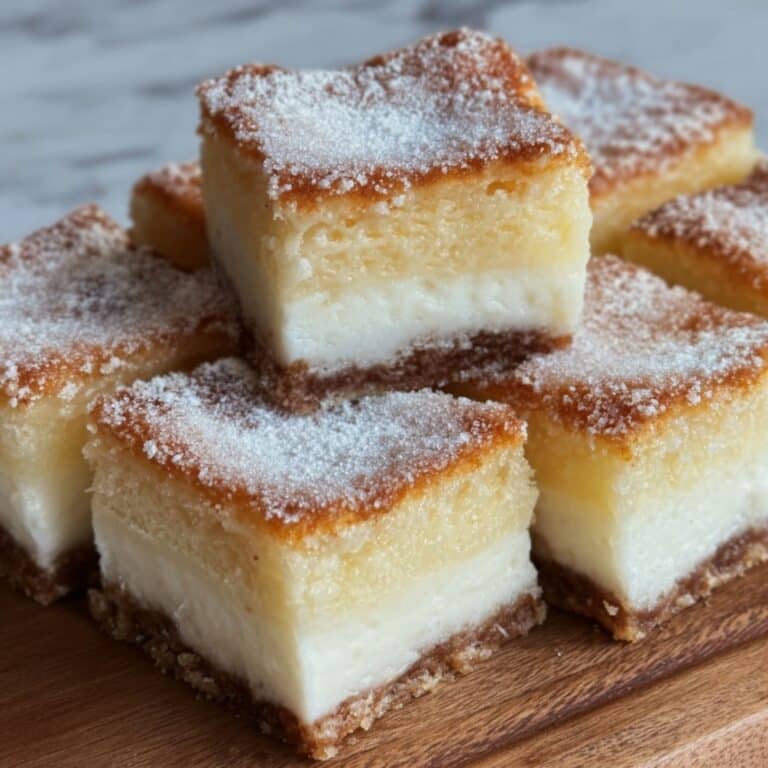 Cinnamon Churro Cheesecake Bars Recipe