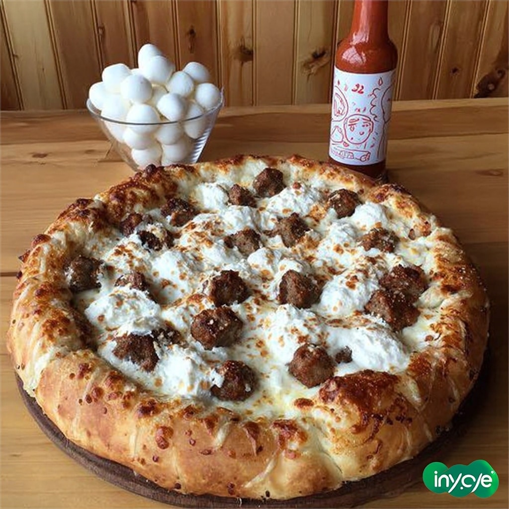 Hot Sausage Feta Honey Pizza Recipe