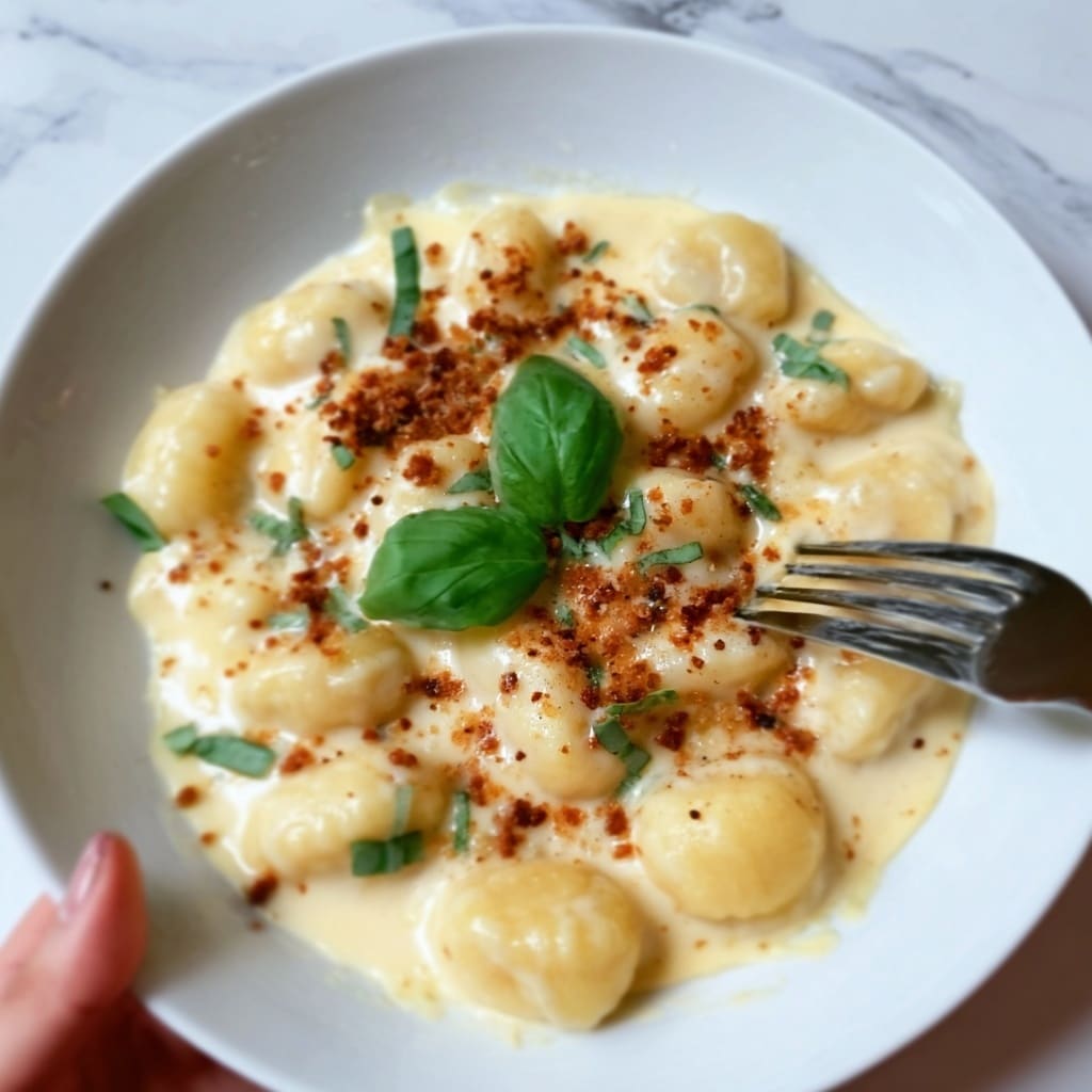 Smoked Gouda Gnocchi Mac and Cheese Recipe 5 Smoked Gouda Gnocchi Mac and Cheese Recipe - Recipe Image