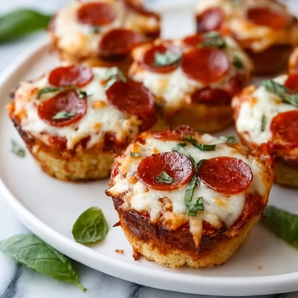 Deep Dish Pizza Cupcakes Recipe