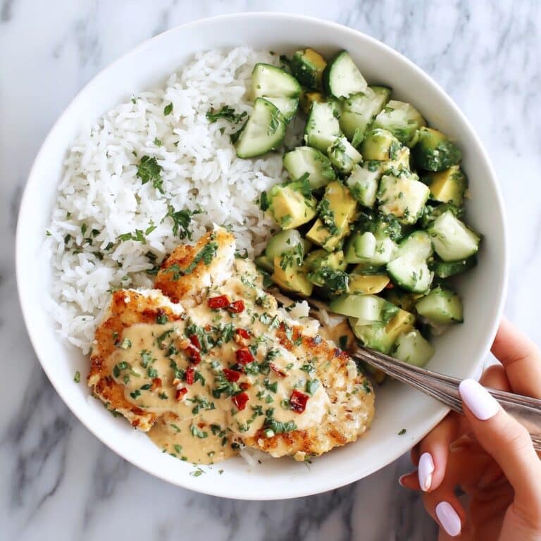 Bang Bang Salmon with Avocado Cucumber Salsa Recipe