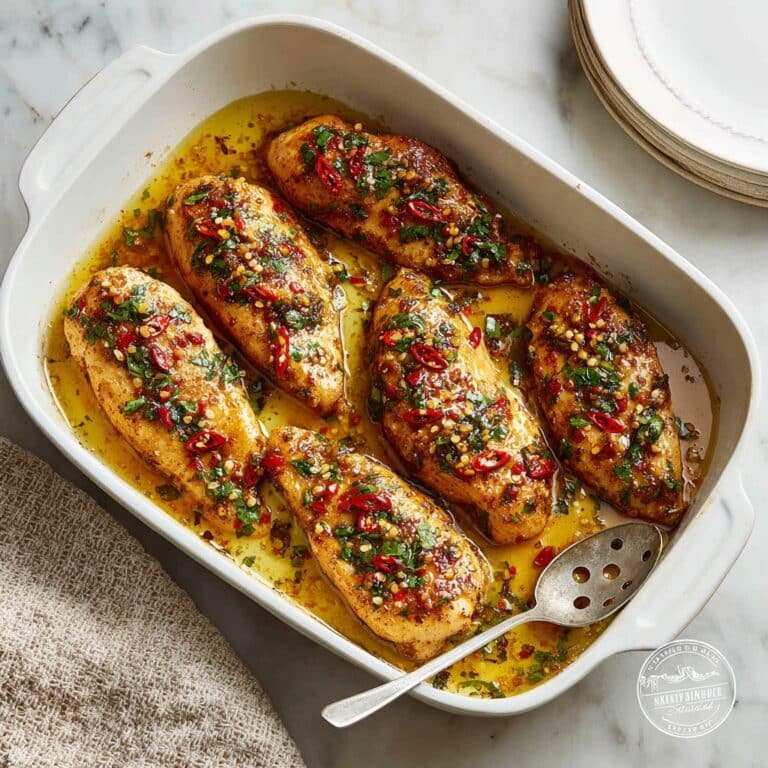 Garlic Parmesan Chicken Bake – Crispy, Creamy Comfort Recipe