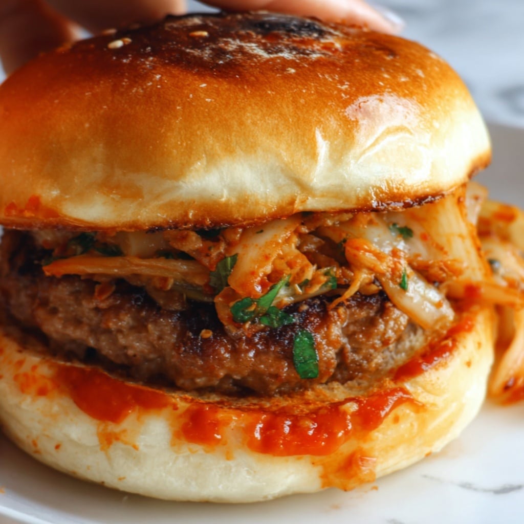 Bulgogi Kimchi Burger Recipe 5 Bulgogi Kimchi Burger Recipe - Recipe Image