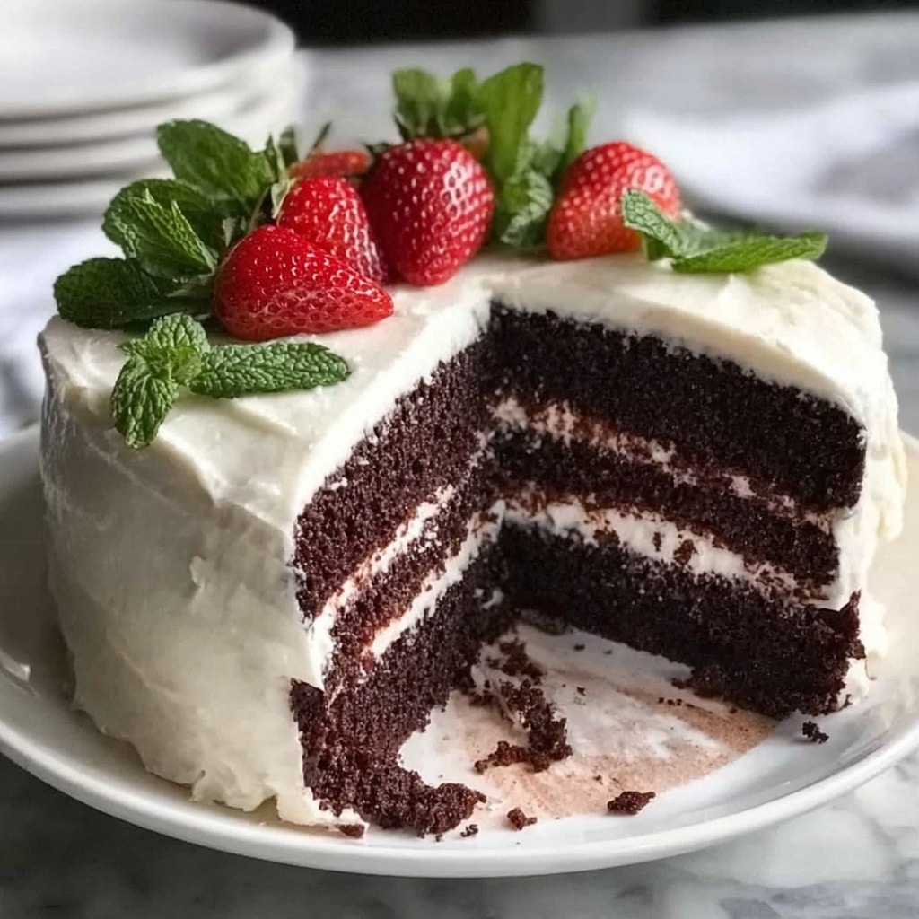 The BEST Devil's Food Cake: A Light and Fluffy Classic Recipe 5 The BEST Devil's Food Cake: A Light and Fluffy Classic Recipe - Recipe Image