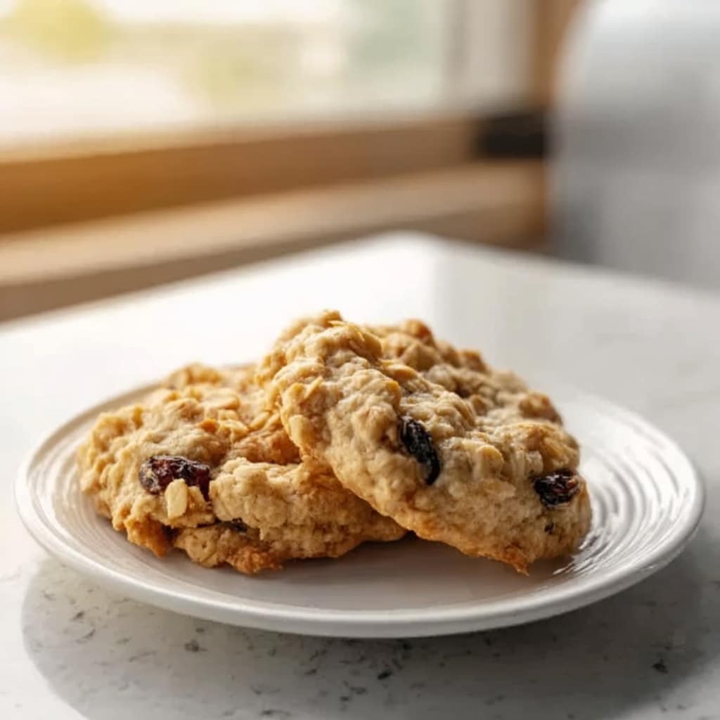 Oatmeal Raisin Cookies Recipe 6 Oatmeal Raisin Cookies Recipe - Recipe Image