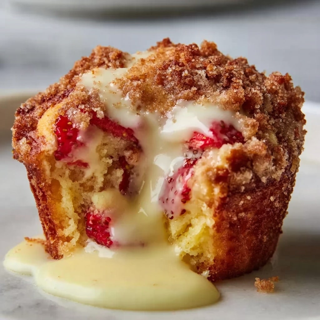 Strawberry Cream Cheese Muffins Recipe 5 Strawberry Cream Cheese Muffins Recipe - Recipe Image