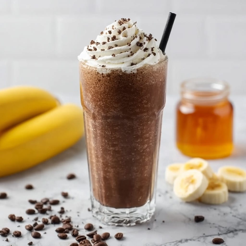 Coffee Banana Cacao Smoothie Recipe 6 Coffee Banana Cacao Smoothie Recipe - Recipe Image
