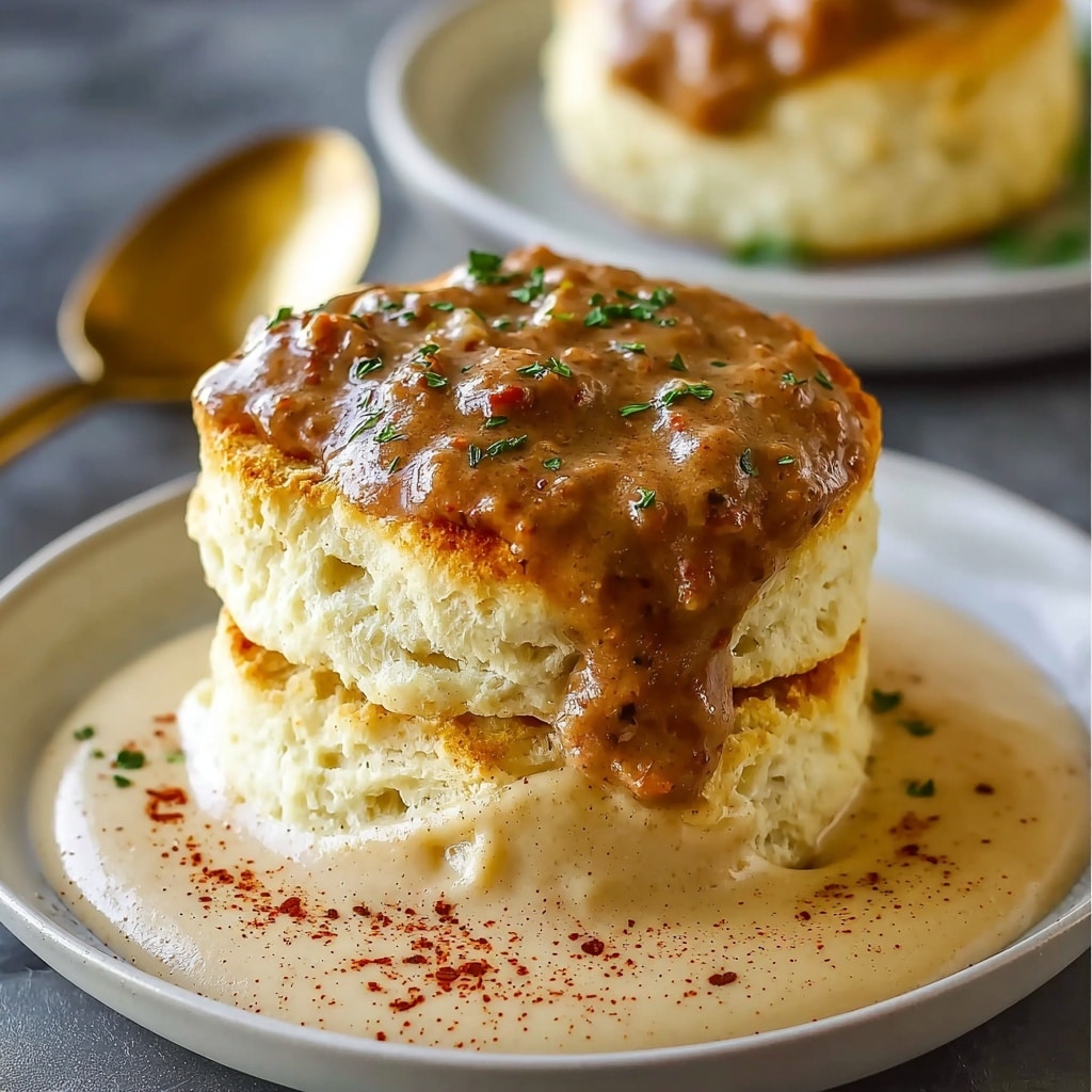 Biscuits and Chorizo Gravy: A Comforting Breakfast Twist Recipe 5 Biscuits and Chorizo Gravy: A Comforting Breakfast Twist Recipe - Recipe Image