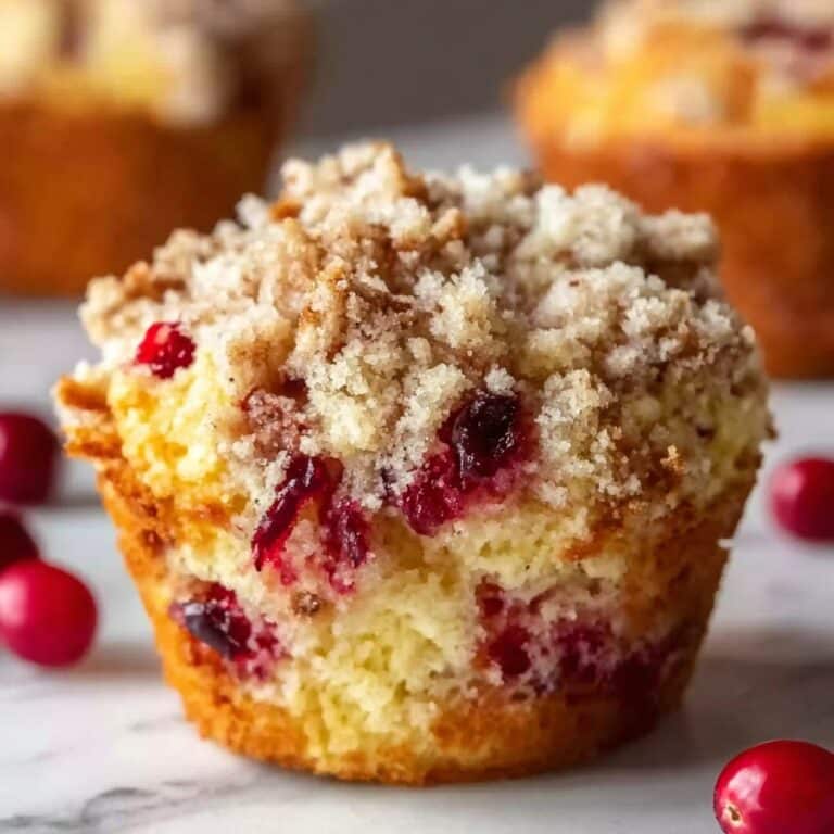 Ricotta Cranberry Orange Muffins Recipe