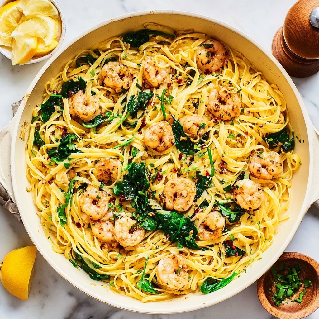 Garlic Butter Shrimp Pasta Recipe