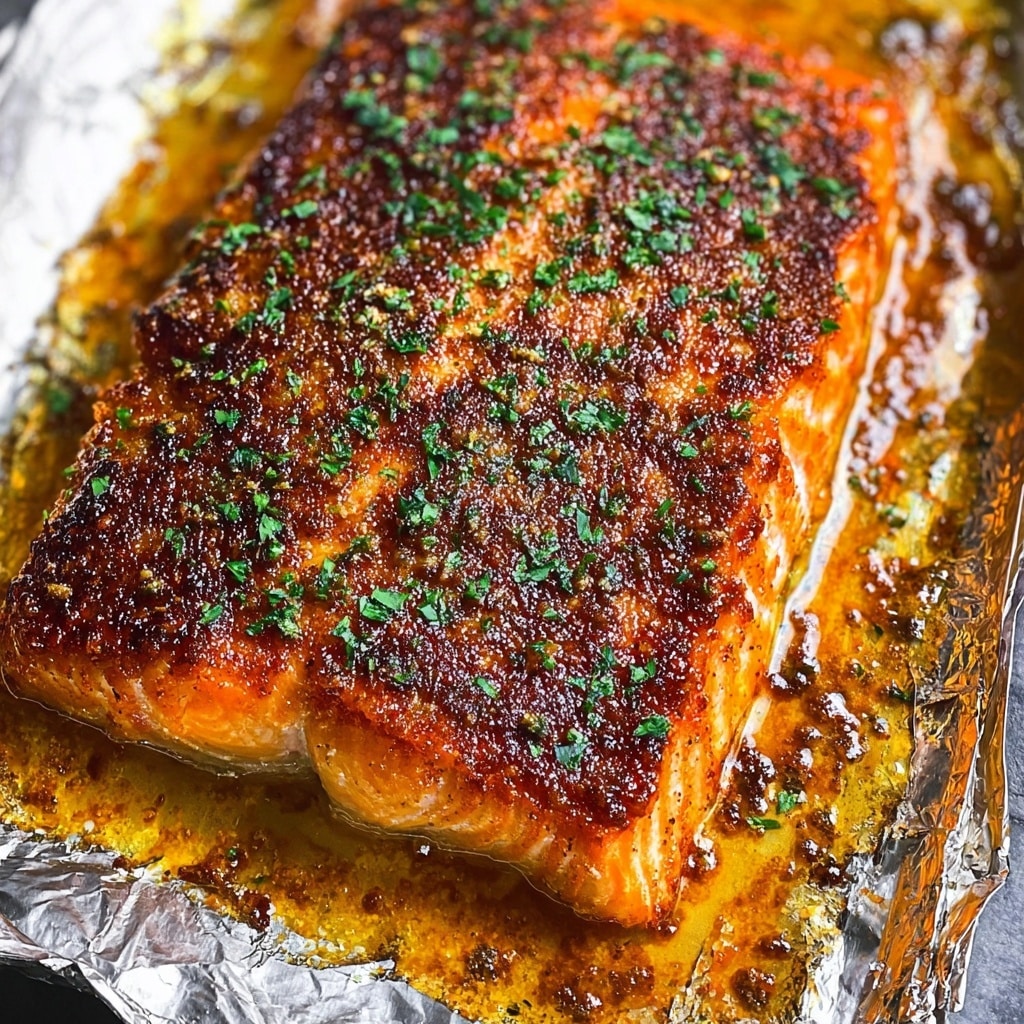 Oven Baked Garlic Herb Salmon Recipe 5 Oven Baked Garlic Herb Salmon Recipe - Recipe Image