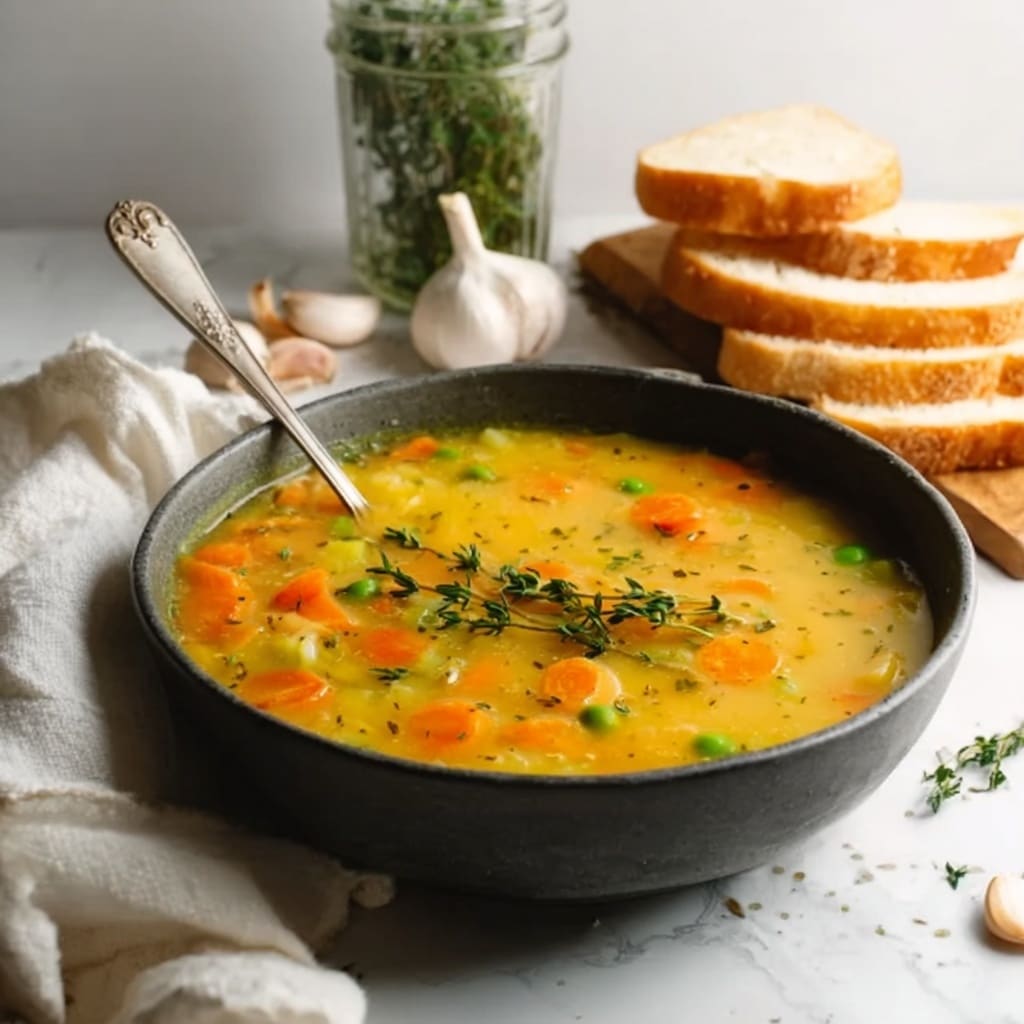 Creamy Vegetable Soup Recipe 5 Creamy Vegetable Soup Recipe - Recipe Image