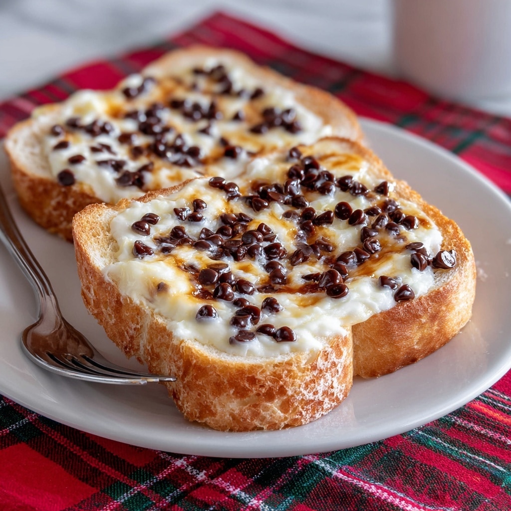 Chocolate Chip Cream Cheese Croissant Breakfast Bake Recipe
