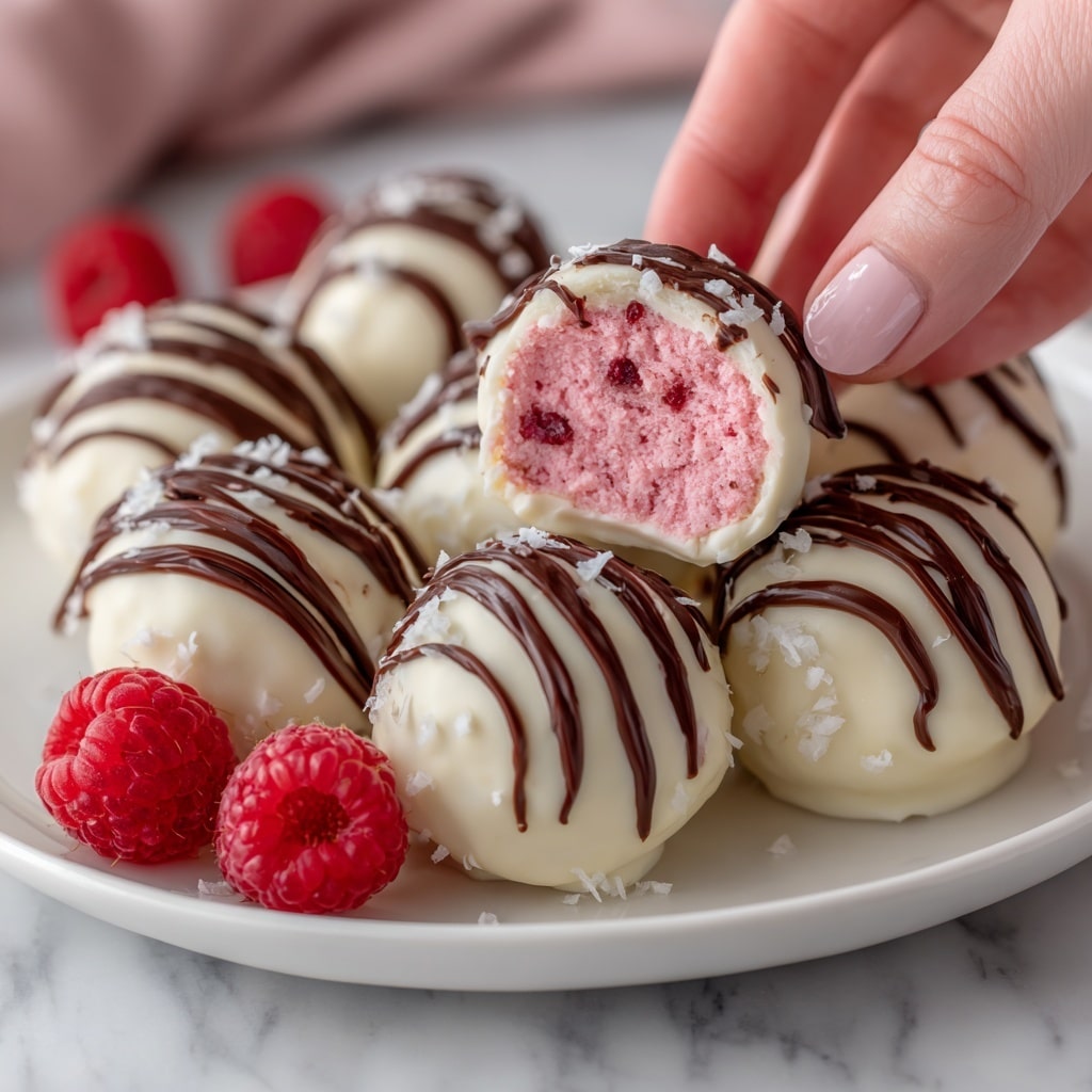 Chocolate Raspberry Truffles Recipe 5 Chocolate Raspberry Truffles Recipe - Recipe Image