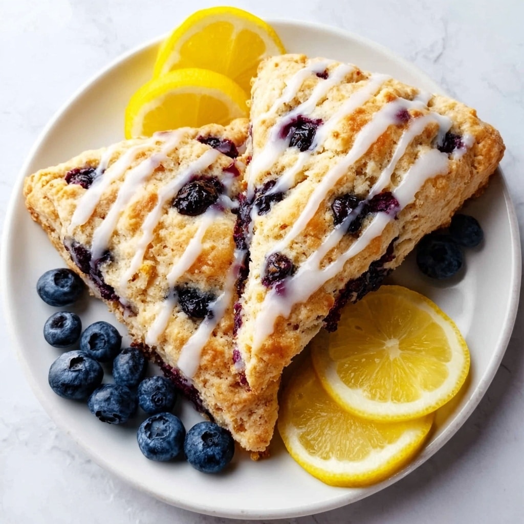 Sourdough Discard Blueberry Lemon Scones Recipe 6 Sourdough Discard Blueberry Lemon Scones Recipe - Recipe Image