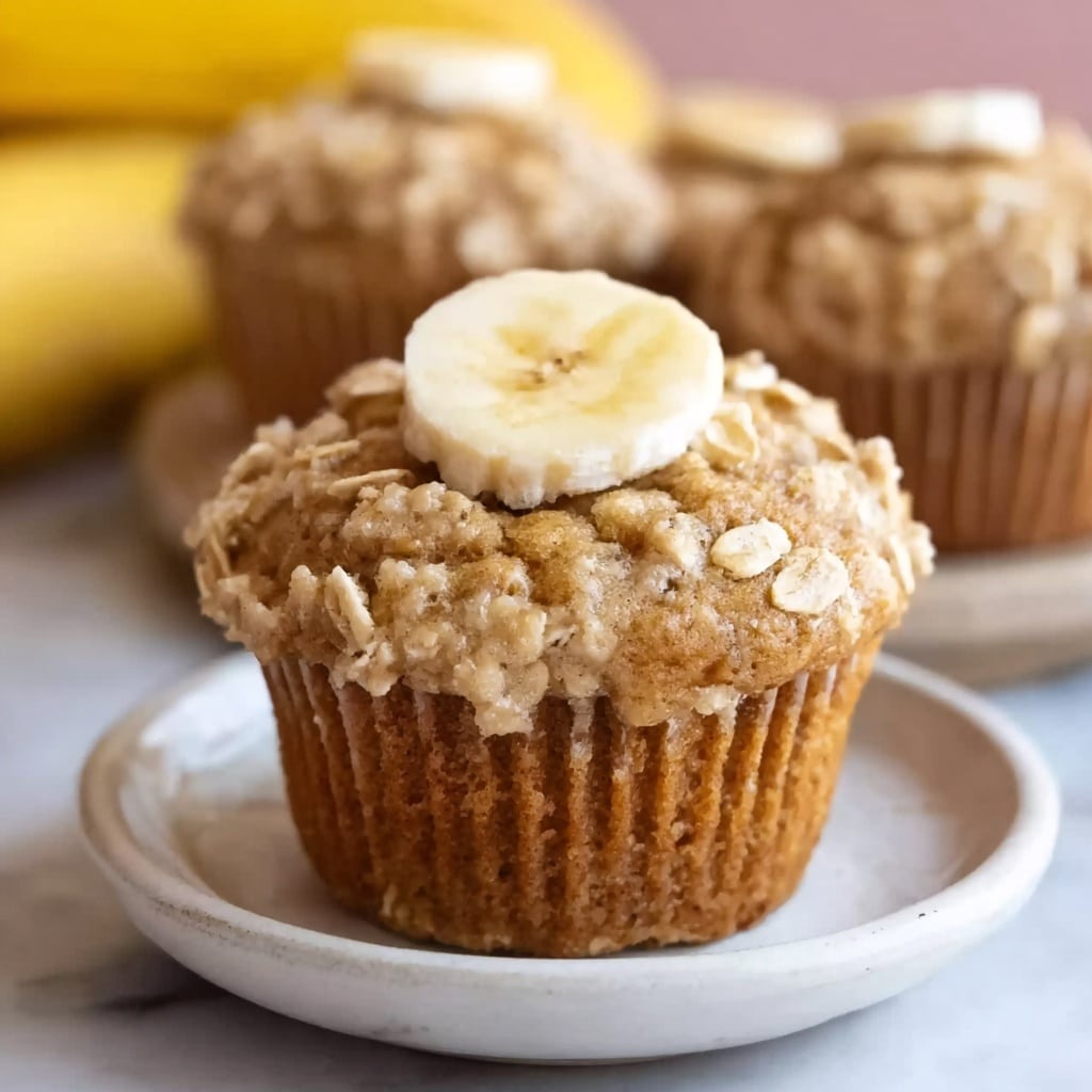 Banana Oatmeal Muffins Recipe