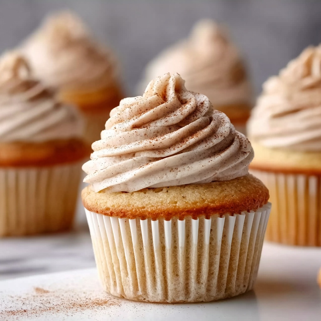 Cinnamon Sugar Churro Cupcakes Recipe 6 Cinnamon Sugar Churro Cupcakes Recipe - Recipe Image