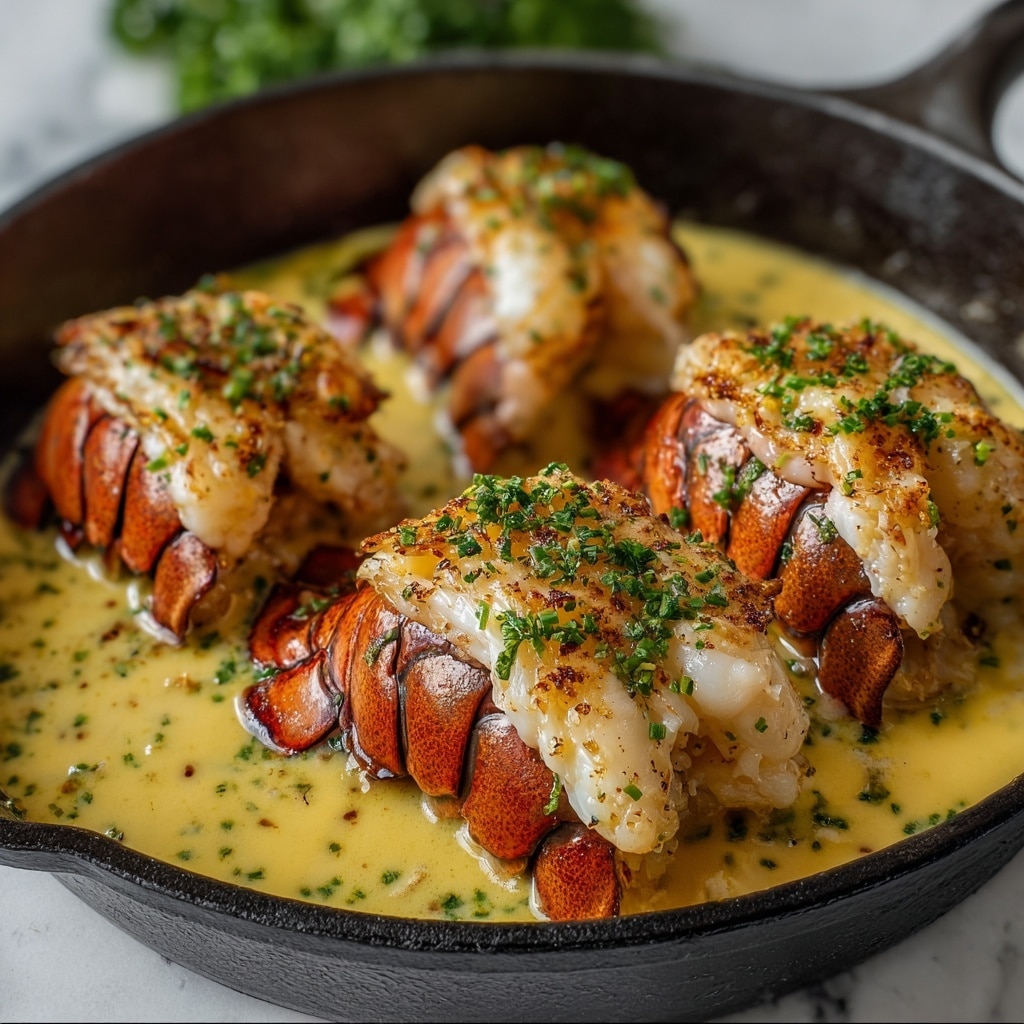 Creamy Garlic Butter Lobster Tails Recipe 5 Creamy Garlic Butter Lobster Tails Recipe - Recipe Image