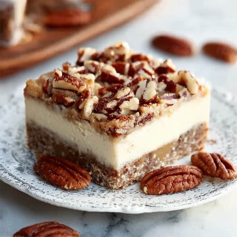 Pecan Pie Cheesecake Bars Recipe