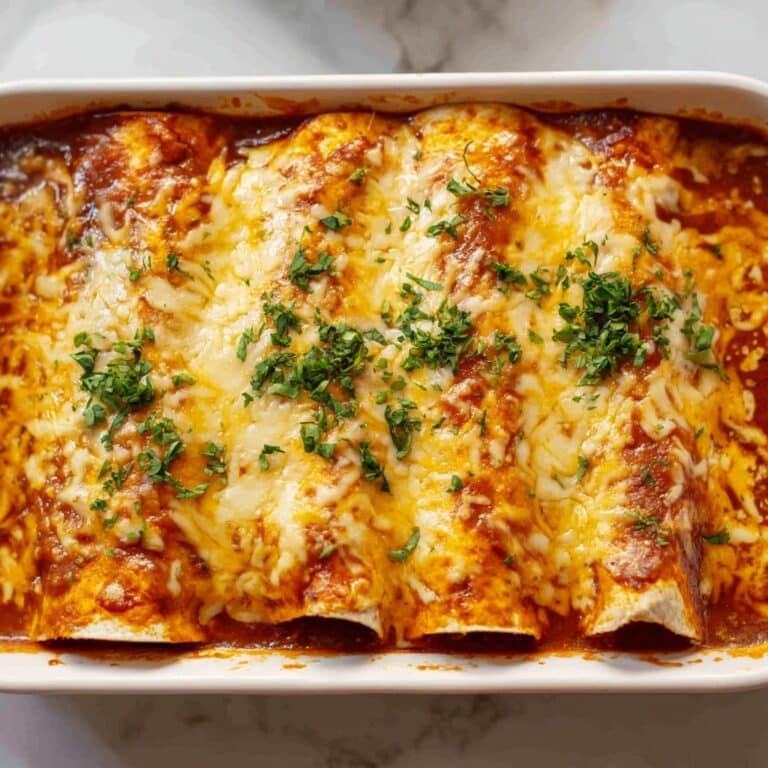 Homemade Easy Chicken Enchiladas Recipe