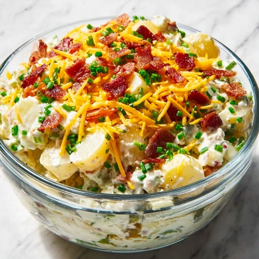 Loaded Baked Potato Salad Recipe 6 Loaded Baked Potato Salad Recipe - Recipe Image