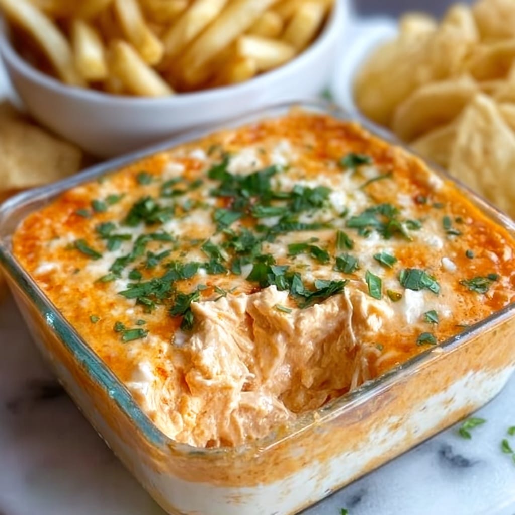 Buffalo Chicken Dip with Canned Chicken Recipe
