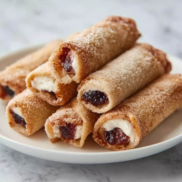 Cherry Cheesecake Egg Rolls Recipe