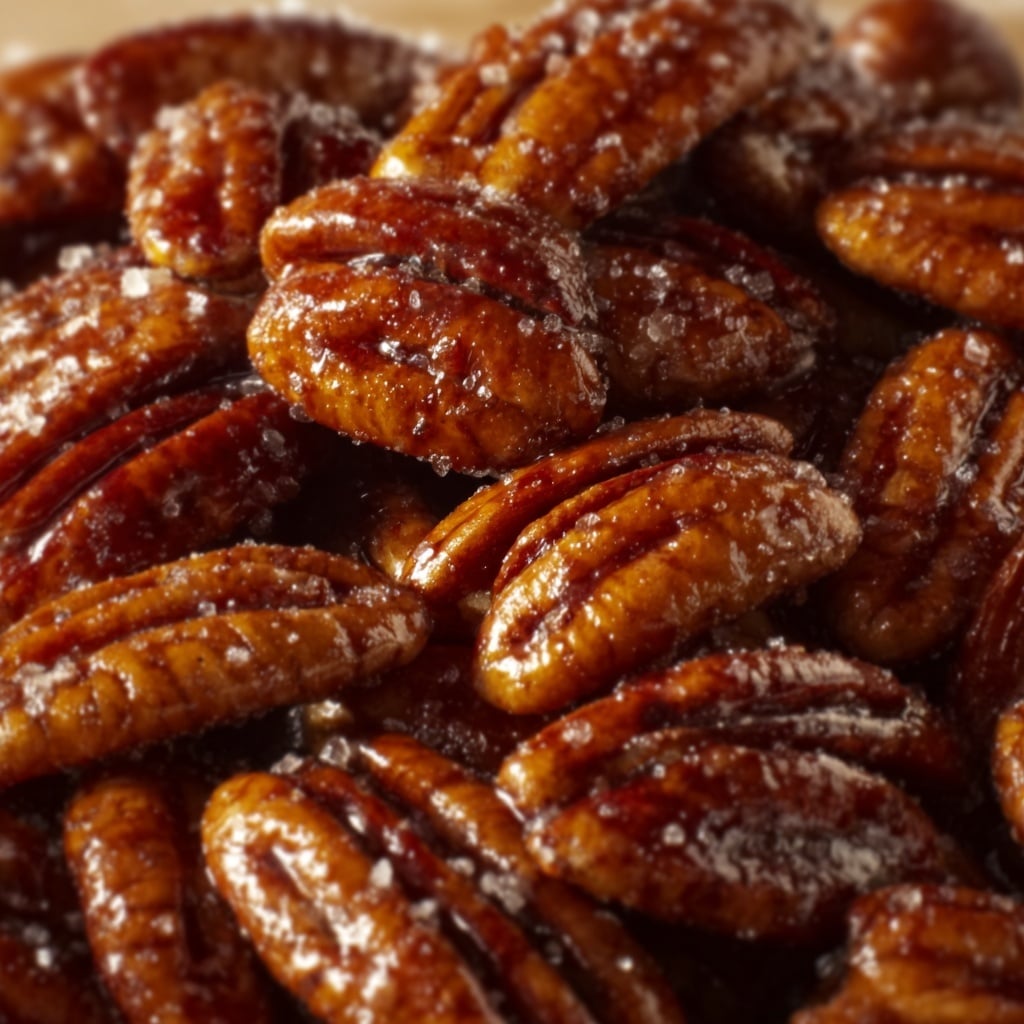 Salted Caramel Pecans Recipe