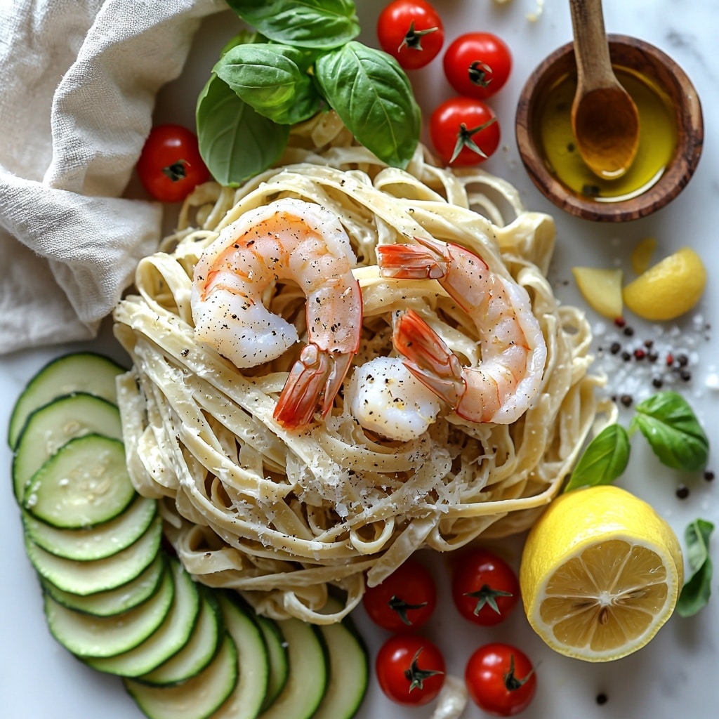 Creamy Shrimp and Vegetable Pasta Primavera Recipe 4 Creamy Shrimp and Vegetable Pasta Primavera Recipe