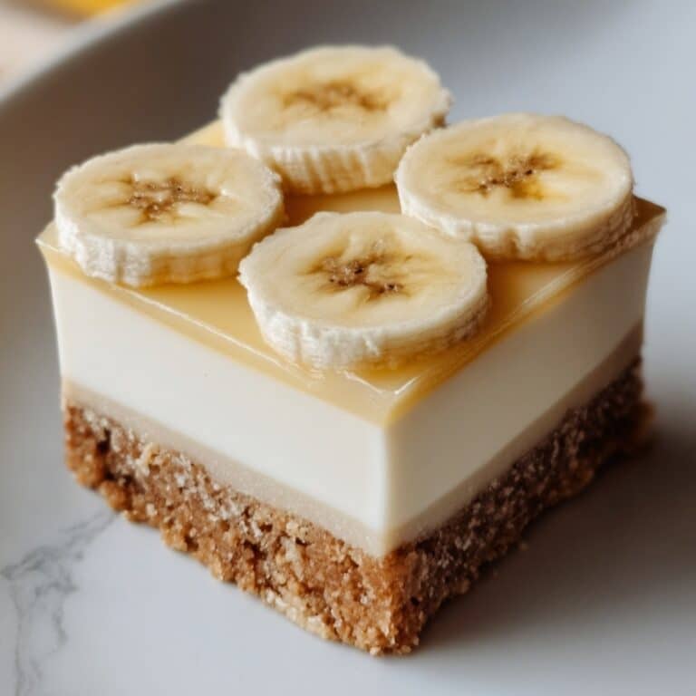Banana Pudding Cheesecake Squares Recipe