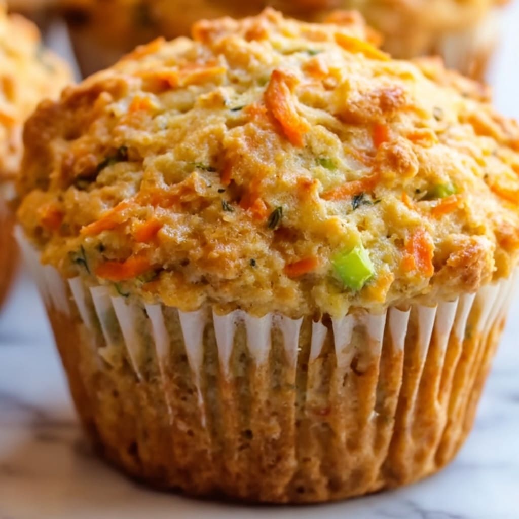Zucchini Carrot Oatmeal Muffins Recipe 6 Zucchini Carrot Oatmeal Muffins Recipe - Recipe Image